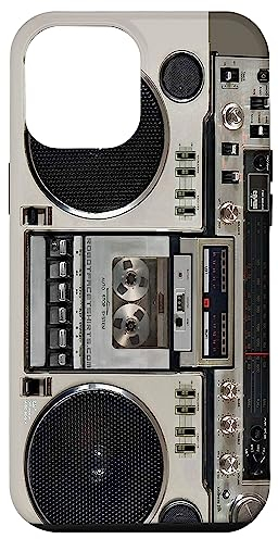 Hülle für iPhone 13 Pro Max Vintage 80er Jahre Boombox Ghettoblaster