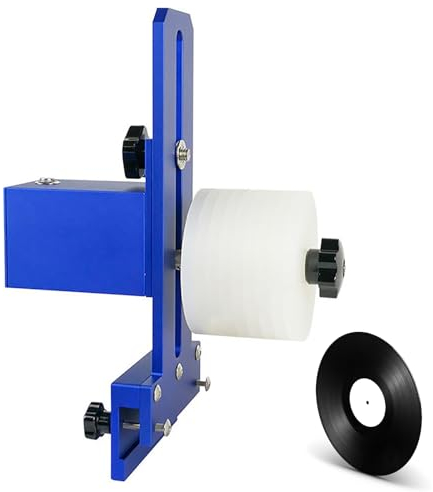 Elektrische Halterungen zum Reinigen von Schallplatten, 1–5 Schallplatten pro Charge, Anheben, Absenken, automatisches Trocknen, elektrische automatische Drehung, für 6-Liter-Ultraschallreiniger (nu