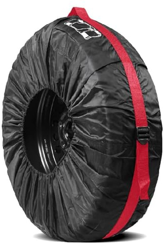 BOROCO Reifentaschen, 1 Stück Wasserdicht Ersatzradabdeckungen für 13-16 Zoll Reifen, Radabdeckung 190T Polyester-TAFT für Autos SUVs Lieferwagen Pickups