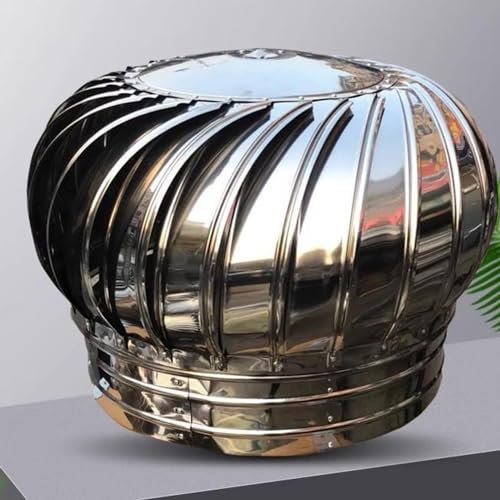 Turbina eólica Industrial, Ventilador de turbina de Acero Inoxidable, Ventilador de Techo de 8 Pulgadas y 12 Pulgadas, turbinas giratorias, Ventilador de ventilación, Salida de Aire, Ahorro