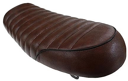 TUHBCX Motorradsitze Sitzbänke Motorrad Sitzkissen Vintage Buckel Sattel Für Für CG125 Motorrad Retro Sitz Tasche Motorrad Sitzkissen