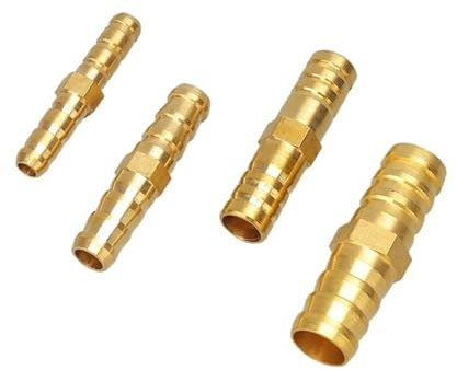 1 pz Raccordo for tubo in ottone a 2 vie Connettore in ottone a T for tubo da 4 mm a 25 mm Raccordi for tubi dell'acqua in rame Pagoda Connettore Pagoda(38mm)