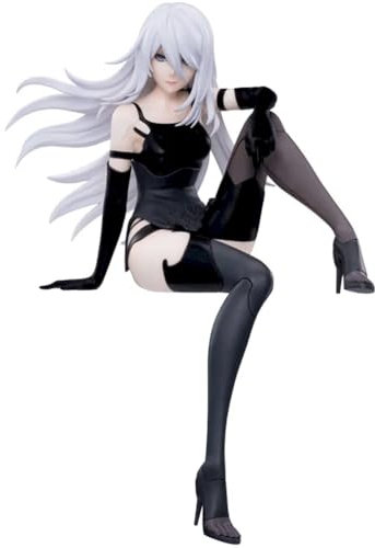 Gooyeh A2 Automata Figur A2 Figur No.2 Type A Anime A2 Yorha Statue Spiel-Actionfigur 15CM Modell Sitzende Skulptur Handgefertigt Sammlerstück für Fans