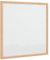 vidaXL Magnetisches Whiteboard mit massivem Kiefernholzrahmen 40x40 cm, Whiteboard magnetisch, Weißwandtafel magnetisch, Magnettafel, Weißwandtafel
