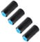 HOMOCONO 4pcs Mic Battery Cover for Wireless Microphone Battery Holder for Easy to Identify