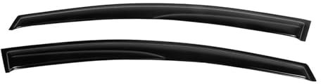 Wind Deflectors Side Window Visors Window Wind Deflectors Rain Sun Guard Visor for Fiesta for MK7 2009-2017 3 Door Vent Deflectors Window Visor