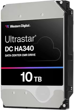 Western Digital Ultrastar Dc Ha340 Disco Rigido Interno 10 Tb 7200 Giri/min 512 Mb 3.5 Sata (3.5in 26.1 10tb 256 7200rpm Sat - Ultra 512e Se Np3 Dc H