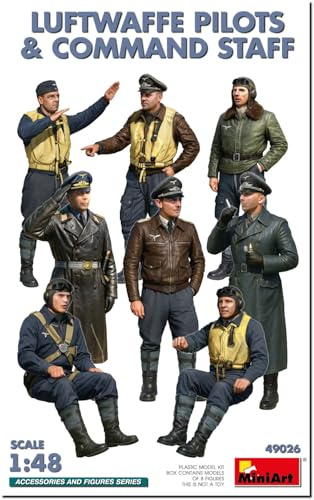Miniart 1:48 - Luftwaffe Piloten und Kommandostab