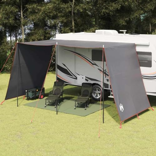 Wasserfester Tarp mit Dach, 402x240x230 cm Polyestergewebe PU-beschichtet, UV-Schutz, Tragetasche, für Camping & Outdoor-Abenteuer