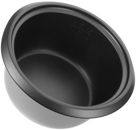 CHICAMPERA Perol de Cocina Antiadherente de Aluminio de 5l para Olla Arrocera, Resistente al Desgaste Diario y Duradero para Cocinar Gachas y Arroz