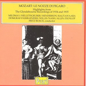 Mozart: Le Nozze di Figaro (Highlights) (Aufnahme 1934/1935)