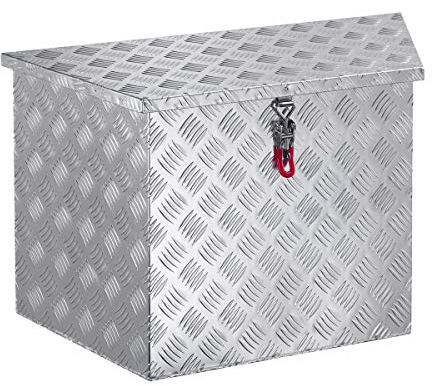 FT-Germany Alu Deichselbox D2 mit Spannverschluss Alukiste Staubox Anhängerkiste Gasflaschenkiste