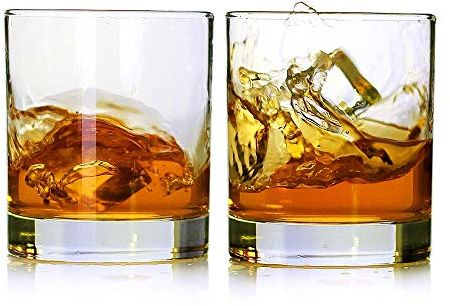 KGnB Whiskygläser, 60 ml, hochwertige Scotch-Gläser, Bourbon-Gläser für Cocktails, altmodische Trinkgläser, perfekt für Vatertag, Party, Bars, Geschenk, Restaurants und Zuhause