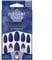 Beauty Goddess Elegant Touch Luxe Looks InFormation 12 Sizes Stiletto 24 Nails with Glue, Beige