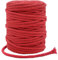 Vivifying 55 Yards 5mm Macrame Cord, Strong Cotton Macrame String for DIY Crafts, Gifts (Red)