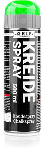 GRIP Eventbasics Spray à craie liquide fluo 500 ml Vert fluo