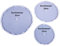 VanessasShop Silikonform 3er Set Etagere rund groß