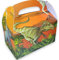 Dinosaurier Dino Geschenkboxen 12 Stück aus Pappe für Mitgebsel und Give-Aways auf dem Kindergeburtstag von Palandi®