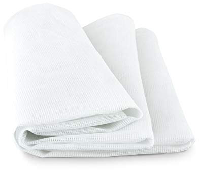 BIANCHERIAWEB Tenda Zanzariera 145x250cm Per Porte E Finestre Tendone Anti Mosche e Insetti Tinta Unita Bianco