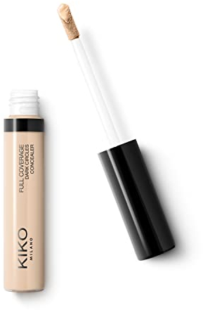 KIKO Milano Full Coverage Dark Circles Concealer 03 | Flüssig-Concealer Für Die Augenpartie Und Das Gesicht Mit Hoher Deckkraft