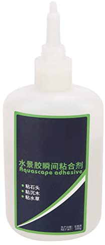 Aquarienkleber, Sicherer Aquascape-Kleber für Wasserpflanzen, Korallen, Aquascaping, Sofortiger Professioneller, Schnell Trocknender, Sofortiger Aquarium-Kleber für Aquarienbedarf, Stein,
