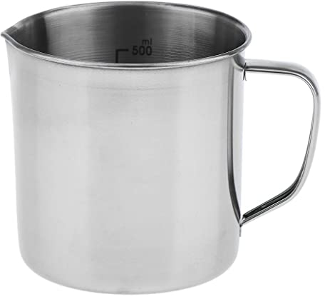 Trjgtas Jarra medidora grande de de 500ml/1000ml con Tazas de 500ml