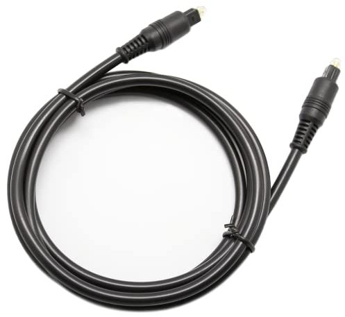 DollaTek 5M Digital Audio Fibre Optic Cable OD4.0MM Compatible with SPDIF/OPTICAL/TOSLINK/DIGITAL AUDIO Interface for CD/DVD/DAT/MD/LD