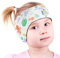 HeySplash Swimming Headband, Ear Protection for Kids - Neoprene Ear Guard and Hair Guard, Keeps Water Out, Beige Octopus