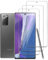 3 Piezas Protector de Pantalla para Samsung Galaxy Note 20, Ultra HD Cristal Templado, 9H Dureza, Anti Arañazos, Sin Burbujas, Antihuellas, Ultra Resistente