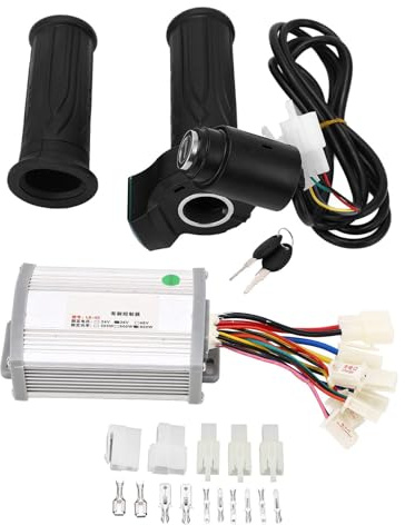 SUNGOOYUE Fahrradmotor Controller Kit, 36V 800W Stabiler Bürstenmotor Controller aus Aluminiumlegierung mit Drosselklappenleistungsanzeige für den DIY Umbau