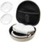 ProCase Hard Case for New AirPods Max, Travel Carrying Headphone Case with Silicone Earpad Cover & Mesh Pocket, AirPods Max Protective Portable Storage Bag -Starlight