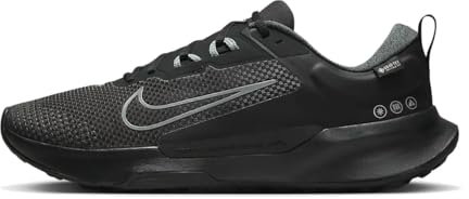 Nike Juniper Trail 2 Gore-Tex V2 - Zapatillas para Hombre, Negro Gris Frío Antracita, 44 EU
