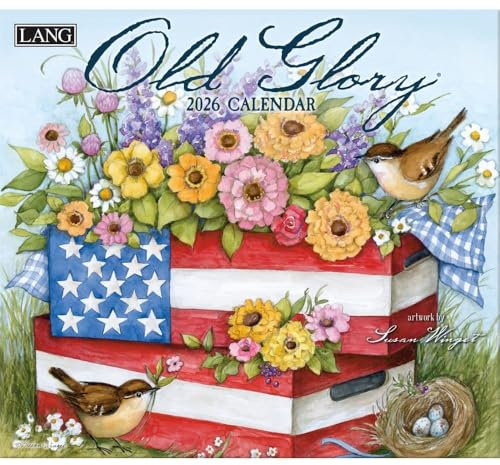 Lang, Old Glory Wandkalender 2026 von Susan Winget