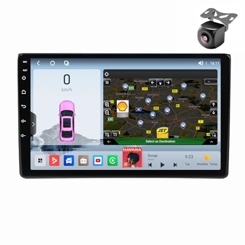 Android 14 Car Radio para Audi A4 B6 2000-2006 S4 B7 RS4 para Seat Exeo 2 DIN de Coche NAVEGACIÓN con Pantalla Táctil 9 Pulgadas Reproductor Multimedia Autoradio FM SWC Carplay (M200S 8core 2+32G)