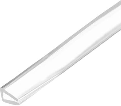 PATIKIL Rubber Seal Strip, Flexible U Channel Edge Trim Waterproof Edge Protector Soundproof Door Seal Strip for Sheet Metal Car, Fit 1/8 (3mm), 9.84 ft Length, Transparent