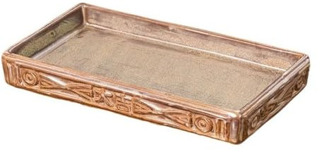 LICONG-2020 Assiette à Fleurs Bac à Fleurs en céramique Vintage, for Salon, Balcon, for Plantes rectangulaires, palettes Jardinière(Petit)