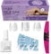 Mylee Fix N Flash Soft Gel Tips Shorts Kit, 3 shapes, 216pcs, Almond, Square & Coffin, Includes Gel, Prep Wipes & Half-moon Nail File, Full Cover, Nail Art Extensions, Flexible & Resistant
