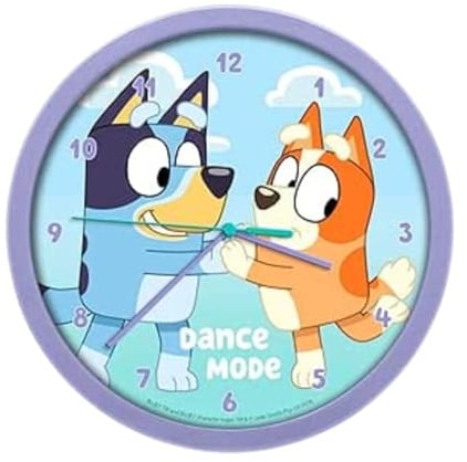 Kids Licensing - Wanduhr für Kinder von Bluey