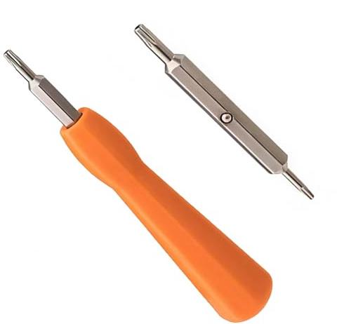 2-in-1 Ring Doorbell Screwdriver Tool, Double-Ended T6/T15 Torx Magnetic Tool for Video Doorbell, Video Doorbell 2, Pro & Elite Replacement