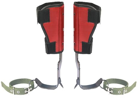 Jingyash Tree Spikes for Climbing,Tree Climbing Spikes Pole for Work | Hunting, Picking Fruit - Equipment Artifact Kit, Climber Arborist Aider Tool for Work, with Gloves