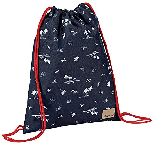 adidas Herren Gymsack Daily 2 Tasche, Blau-Maruni, 45 x 24 x 36 cm