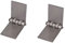 2 pack d'acier solides charnières industrielles très renforcé 50x137mm