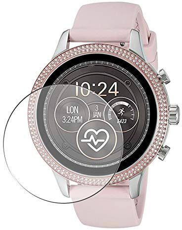 Vaxson 3 Stück Schutzfolie kompatibel mit Michael Kors Smartwatch MKT5055 Smartwatch smart watch Display folien Displayschutzfolie ( nicht Panzer Schutz Glas folie SchutzGlas nicht PanzerGlas ) Update