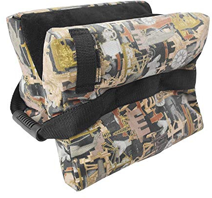 VOBOR Gewehrauflage,Schießauflage Sandsack Waffenauflage Tasche,Schießsack Kissen für Outdoor Sportarten Zubehör Vorderschaftauflage Einschießhilfe