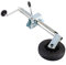 lyrlody 35MM Wheel mit Schelle 100kg Teleskop-Stützrad für die meisten PKW Anhänger Wohnwagen