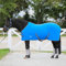 York Polarfleecedecke Abschwitzdecke Fleecedecke Pferdedecke Britta m. Kreuzgurt (155 cm, blau)