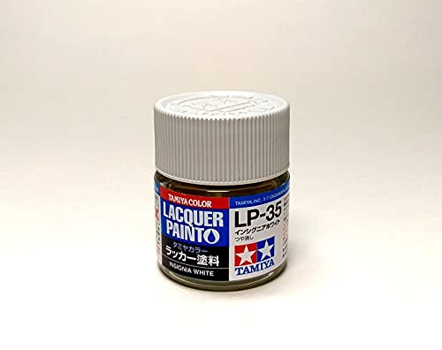 RCECHO Tamiya Model Color Lacquer Paint LP-35 Insignia White 10ml 82135