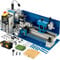 VEVOR Mini Torno de Metal 550W 7 x14  0-2500 RPM Fresadora de Metal Hilo en Pulgadas 12-52 TPI Rosca Métrica 0,5-2,5 mm Torno de Trabajo de Metal para Metales Blandos, Aluminio, Cobre, el Vidrio