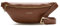 Lazarotti Bologna Leder Gürteltasche Damen | längenverstellbarer Tragegurt | große Bauchtasche 31 cm