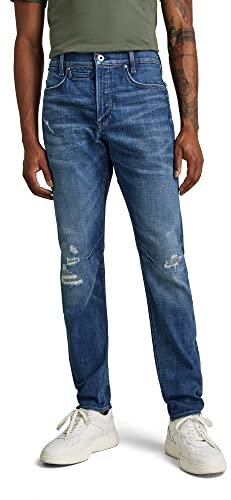 G-STAR Herren D-STAQ 3D Slim Jeans, Blau (Faded Water Restored D05385-C051-D337), 28W / 32L